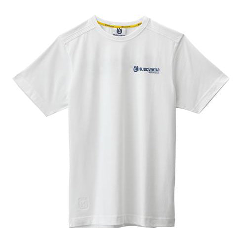 T-Shirt Hommes Blanc Basic Logo