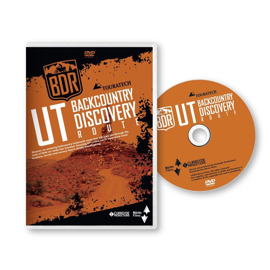 DVD Utah UTBDR Backcountry Discovery Route