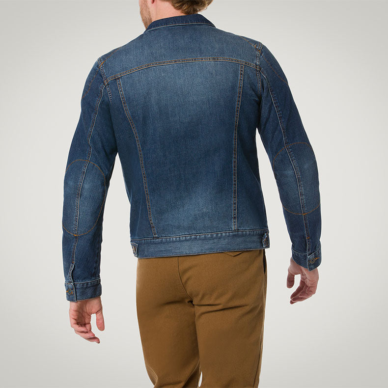 West Men Jeans Riding Jacket