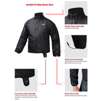 Motorcycle Deluxe Heated Jacket Liner