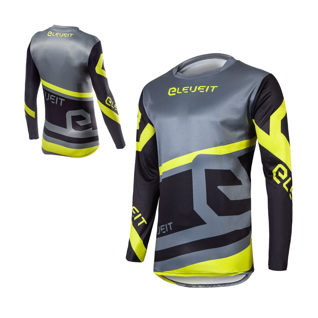 Maillot Hommes Gris/Jaune X-Legend