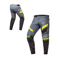 X-Legend Grey/Yellow Men Pant