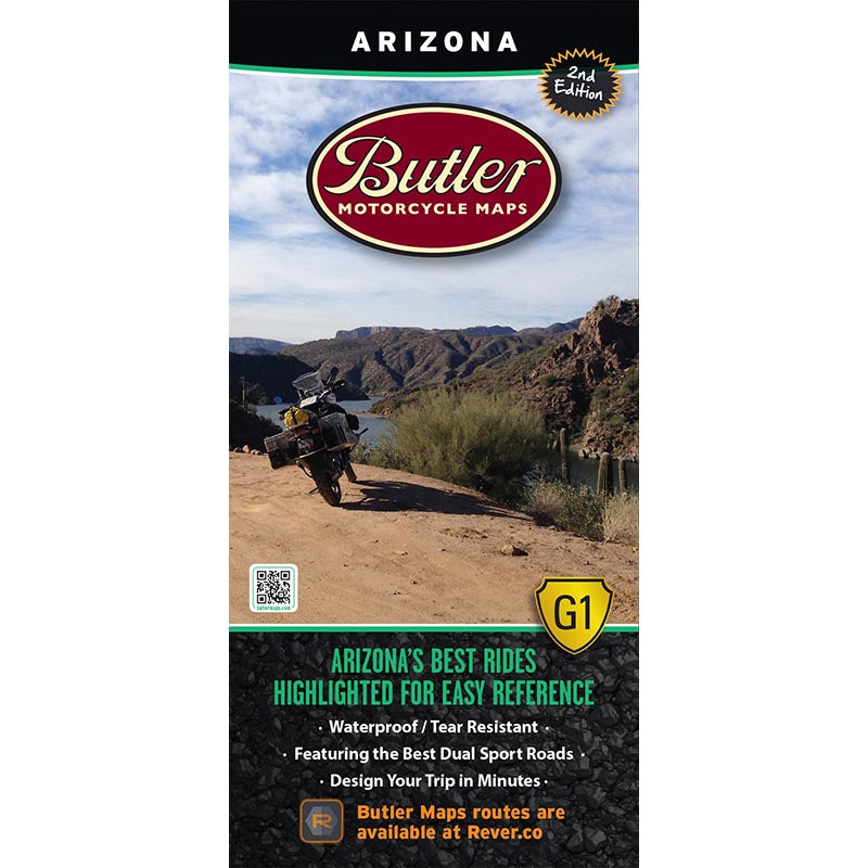 Carte Arizona G1 Butler Map - 2e Édition