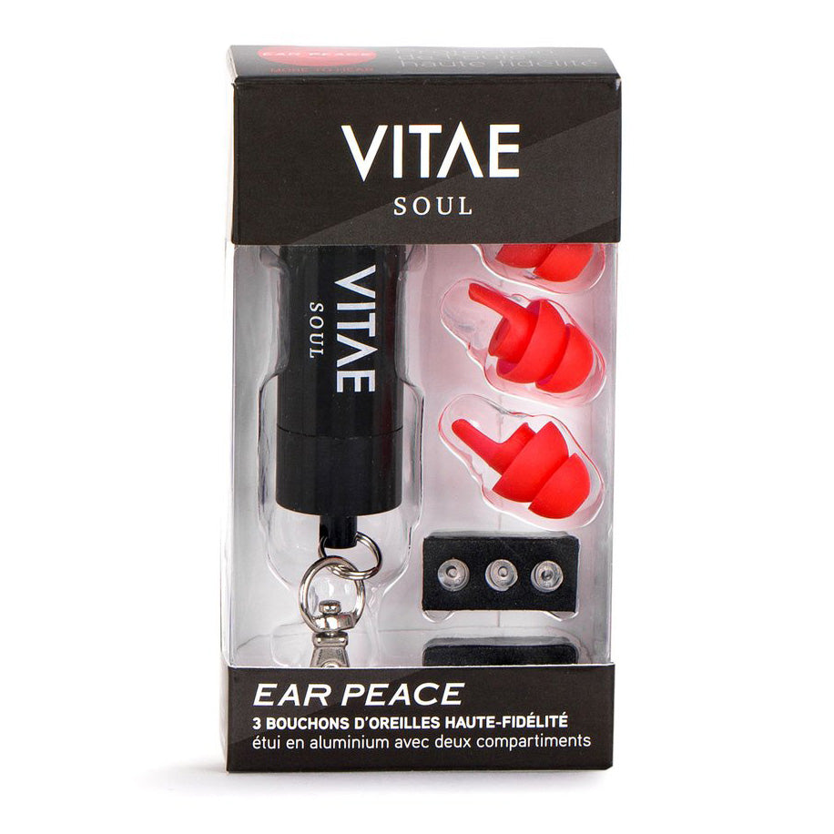 Red Protective Earplugs