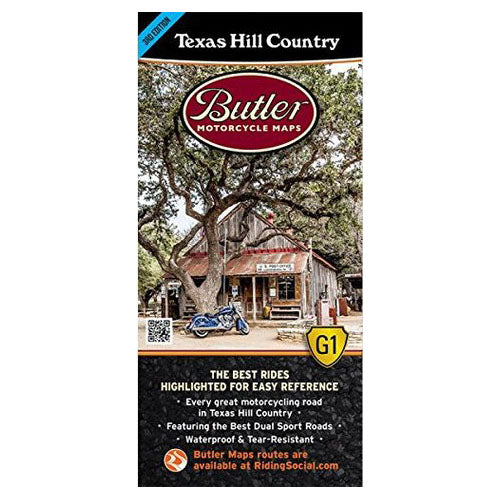 Butler Maps G1 Texas Hill Country / Big Bend - 3rd Edition